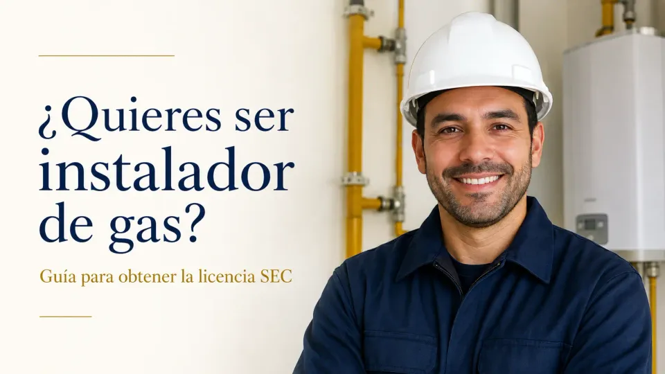 Guía para obtener la licencia SEC de instalador de gas