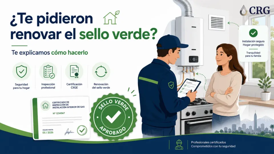 Renovación del sello verde